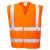 Portwest FR75 Orange High-Vis Flame Resistant Vest