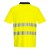Portwest DX412 DX4 Zip Yellow Hi-Vis Polo Shirt