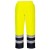 Portwest S598 Hi-Vis Padded Waterproof Winter Work Trousers (Yellow/Navy)