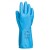 Portwest AP76-FD Lightweight Chemical-Resistant Blue Latex Gauntlet Gloves (Pack of 12)