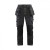 Blaklader Workwear Craftsman Low Rise Stretch X1900 Trousers (Navy Blue/Black)