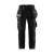 Blaklader Workwear Craftsman Trousers with Stretch (Black)
