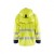 Blaklader Workwear Hi-Vis Level 2 Rain Jacket (Hi-Vis Yellow/Navy Blue)