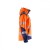 Blaklader Workwear Hi-Vis Softshell Jacket (Orange/Navy Blue)