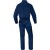 Delta Plus M2CO3 Reusable Navy Blue/Royal Blue Work Overalls with Knee Pad Pockets