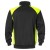 Fristads Half-Zip Work Sweatshirt 7048 SHV (Black/Hi-Vis Yellow)