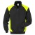 Fristads Half-Zip Work Sweatshirt 7048 SHV (Black/Hi-Vis Yellow)