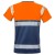 Fristads High-Vis Orange/Navy Work T-Shirt Class 1 7518 THV