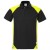 Fristads Work Polo Shirt 7047 PHV (Black/Hi-Vis Yellow)