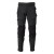 Mascot Water-Repellent Stretch Work Trousers with Knee Pad Pockets (Black)