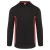 Orn Workwear Silverswift Two-Tone Work Sweatshirt (Black/Red)