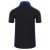 Orn Workwear Avocet Moisture-Wicking Two-Tone Polo Shirt (Black/Royal Blue)
