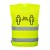 Portwest C406 Hi-Vis Yellow Social Distancing Vest
