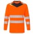 Portwest DX416 DX4 Class 3 Hi-Vis Long Sleeve T-Shirt (Orange/Black)