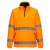 Portwest F302 Hi-Vis Half-Zip Work Fleece Jumper (Orange)