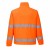 Portwest F303 Hi-Vis Windbreaker Work Fleece Jacket (Orange)