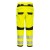 Portwest FR409 PW3 Women's FR Hi-Vis Work Trousers (Yellow/Black)