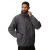 Regatta Professional Men's Dover Waterproof Fleece-Lined Bomber Jacket (Seal Grey/Black)