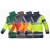 Sioen Skollfield 209A Hi-Vis Red/Grey Rain Jacket with Detachable Bodywarmer
