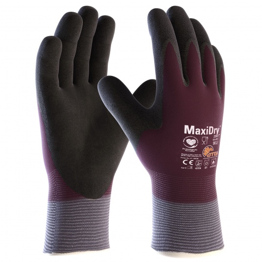 Maxidry Zero Fully Coated Thermal Work Gloves