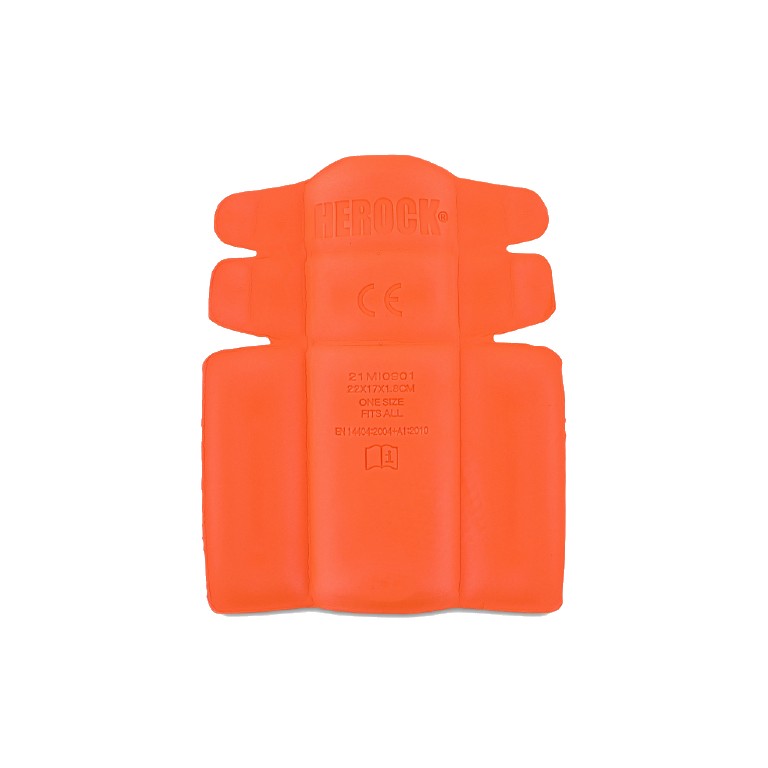 Herock Orange Work Knee Pads for Work Trousers