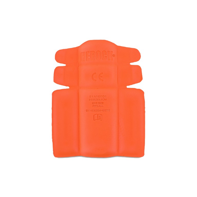 Herock Orange Work Knee Pads for Work Trousers