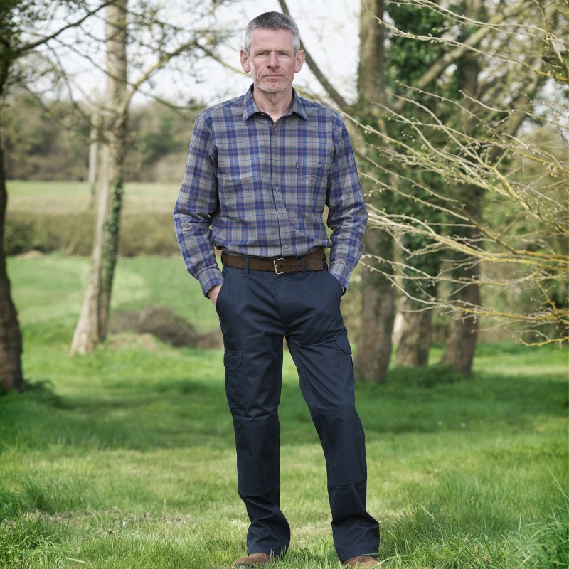 Fort 916 Black Straight Leg Work Trousers Workwear.co.uk