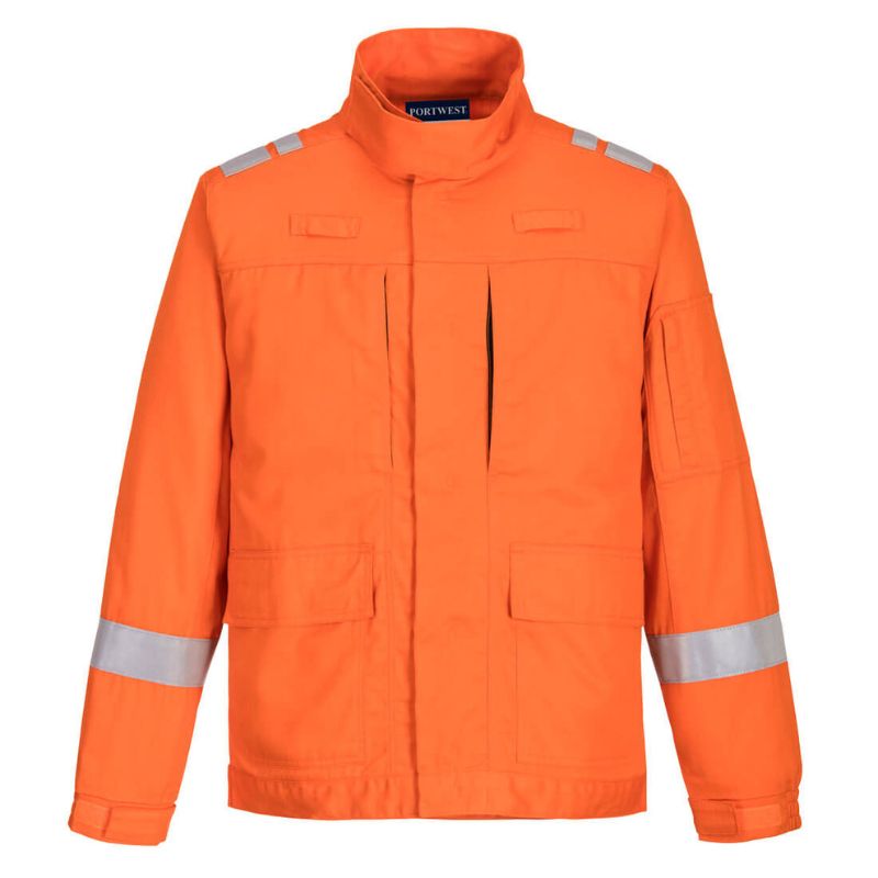 Portwest FR601 Orange Arc Flash Flame Retardant Jacket
