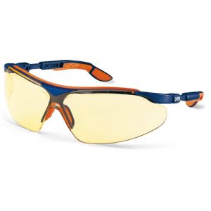 Uvex Amber-Tinted Safety Glasses