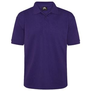 Purple Work Polo Shirts