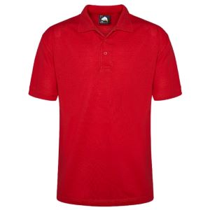 Red Work Polo Shirts