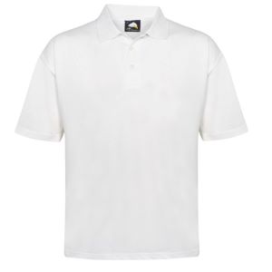 White Work Polo Shirts