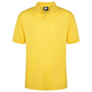 Yellow Work Polo Shirts