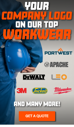 Branded workwear with your company logo