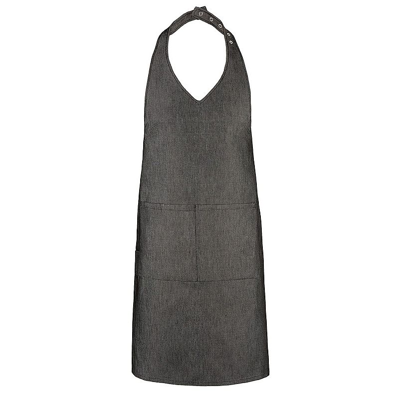 Alexandra Workwear FOH Denim Halter Bib Apron