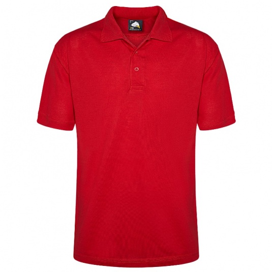 Orn Clothing 1130 Raven Polo Work Shirt (Red)