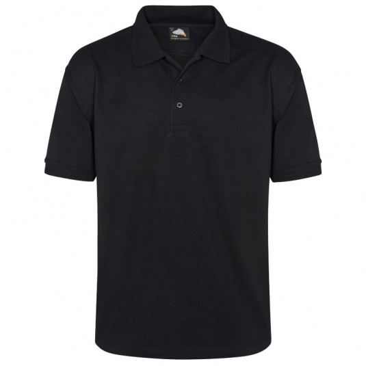 Orn Workwear 1150 Eagle Polo Work Shirt (Black)