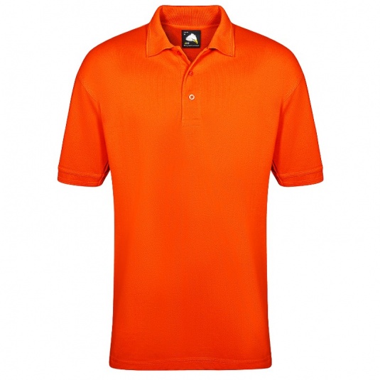 Orn Workwear 1150 Eagle Polo Work Shirt (Orange)