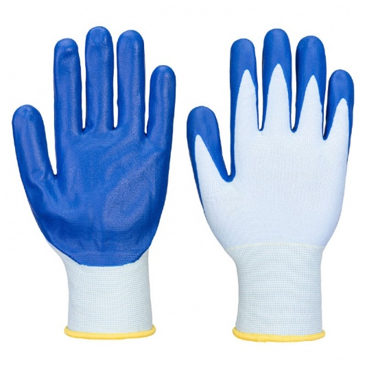 Portwest AP71 FD Grip 15 Nitrile Palm-Coated Food-Safe Gloves