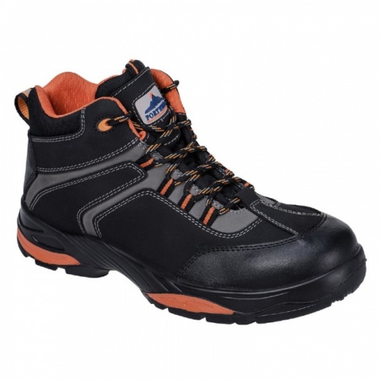 Portwest FD15 Black Eden Safety Boots - Workwear.co.uk
