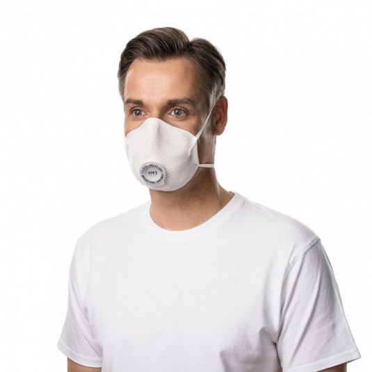 Moldex Smart 2485 FFP2 Disposable Dust Mask with Ventex Valve (Box of ...