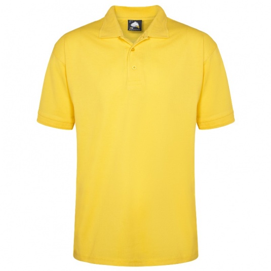 Orn Workwear 1150 Eagle Polo Work Shirt (Yellow)