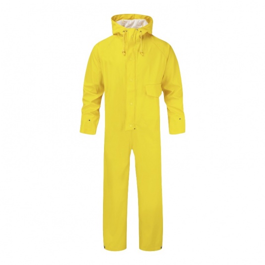 Fort Workwear 320 Yellow Waterproof All-In-One Work Coverall