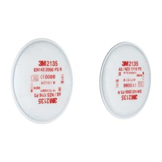 3M 2000 Series 2135 P3 R Particulate Filters (Pair)