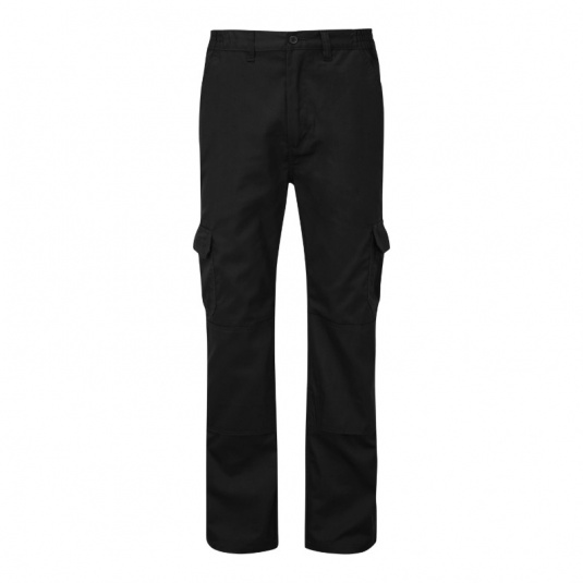 Fort Workwear 916 Black Straight Leg Work Trousers
