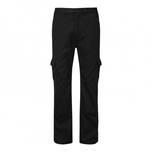 Fort 916 Black Straight Leg Work Trousers Workwear.co.uk