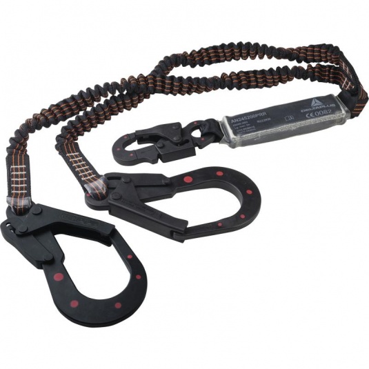 Delta Plus AN245200PRR 2m Lanyard and Fall Arrest Energy Absorber