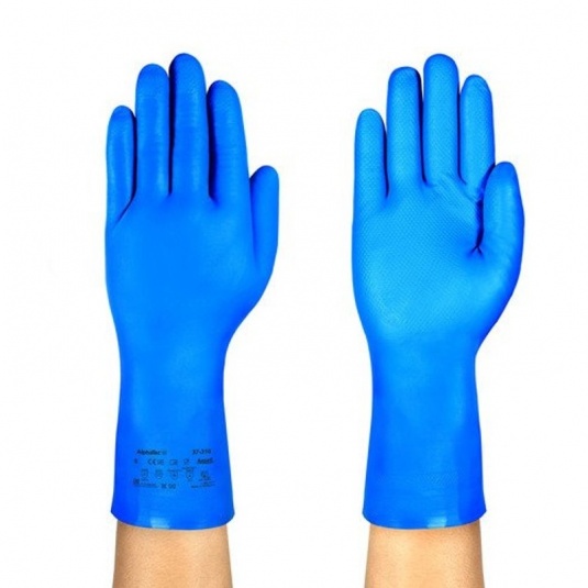 Ansell AlphaTec 37-310 Chemical-Resistant Food-Safe Nitrile Gloves
