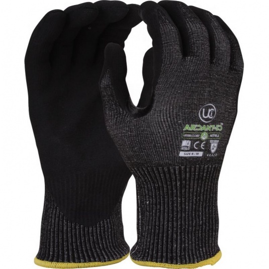UCi Ardant-5D Microfoam Palm-Coated Gloves with Steel Core