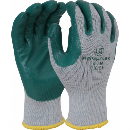 UCi ArmaFlex Polycotton Nitrile Palm-Coated Grip Gloves